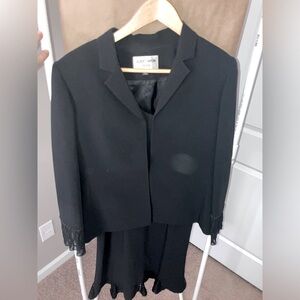 Vintage Albert Nipon 2 Piece Dress Set